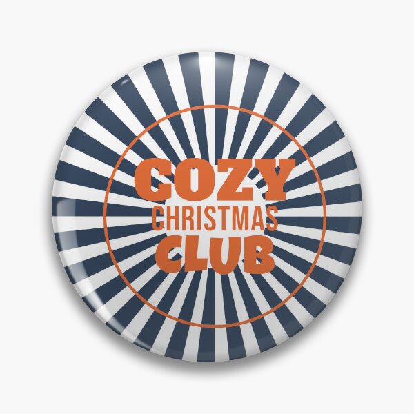 Item preview, Cozy Christmas Club Christmas Shirt Retro Sunburst Tee designed and sold by Worn and Witty.