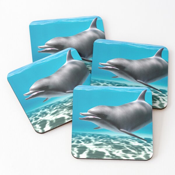 Item preview, Dolphin Swimming Underwater in Turquoise Sea designed and sold by Vac1.