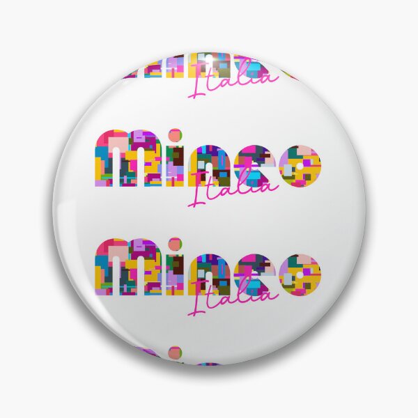 Item preview, Mineo, Catania, Italy, Italia, colorful typography design for travellers designed and sold by Wanderful-roads.