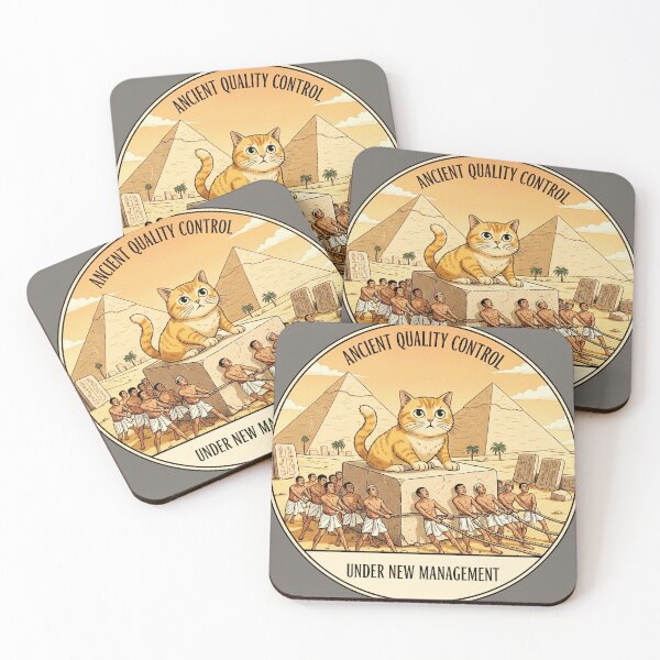 Item preview, Ancient Quality Control - Egyptian History Humor Art designed and sold by codex antique.