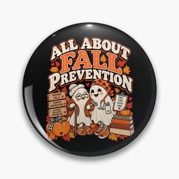 Item preview, Nurse All About Fall Prevention Physical Therapy PT OT Halloween designed and sold by Muse Merch.