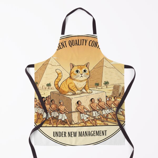 Item preview, Ancient Quality Control - Egyptian History Humor Art designed and sold by codex antique.