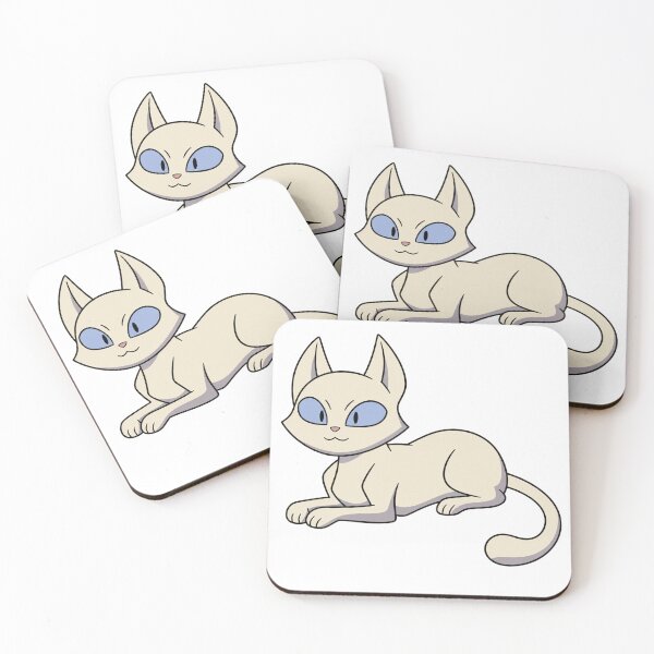 Item preview, Ghost the White Cat Palisman designed and sold by Migi-Desu.