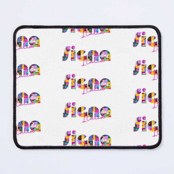 Item preview, Signa, Firenze, Italy, Italia, colorful typography design for travellers designed and sold by Wanderful-roads.