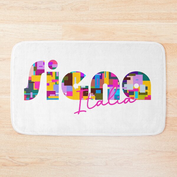 Item preview, Signa, Firenze, Italy, Italia, colorful typography design for travellers designed and sold by Wanderful-roads.