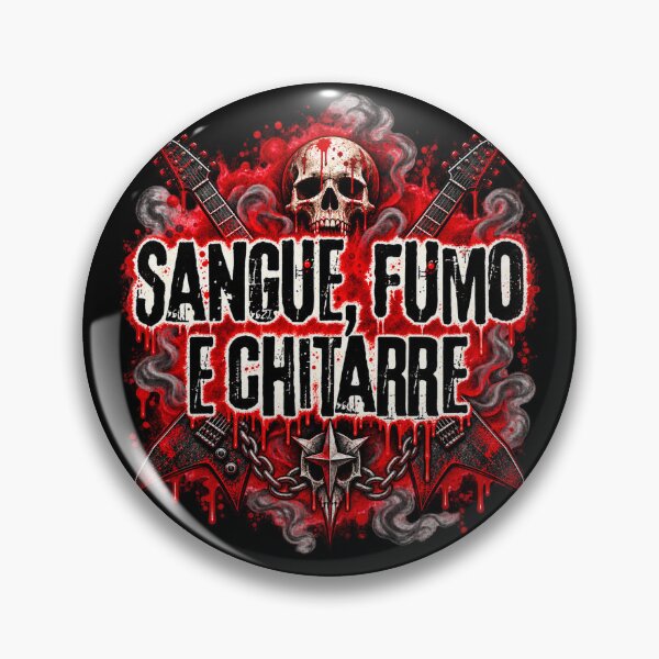 Artikelvorschau, Sangue Fumo e Chitarre – italienisches Heavy-Metal-Schädeldesign entworfen und verkauft von MetaModel Editions.