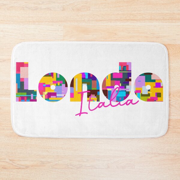 Item preview, Londa, Firenze, Italy, Italia, colorful typography design for travellers designed and sold by Wanderful-roads.