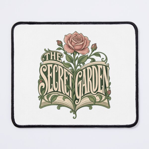 Item preview, The Secret Garden – Open Book in Bloom designed and sold by Fenay Designs.