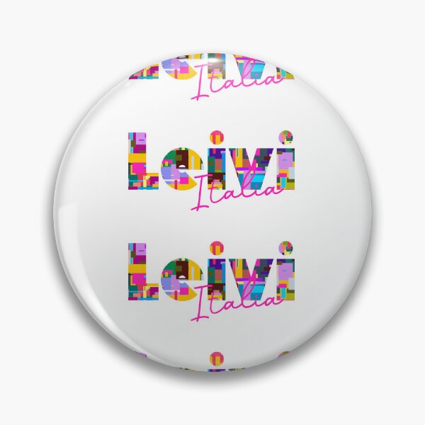 Item preview, Leivi, Genovam, Italy, Italia, colorful typography design for travellers designed and sold by Wanderful-roads.
