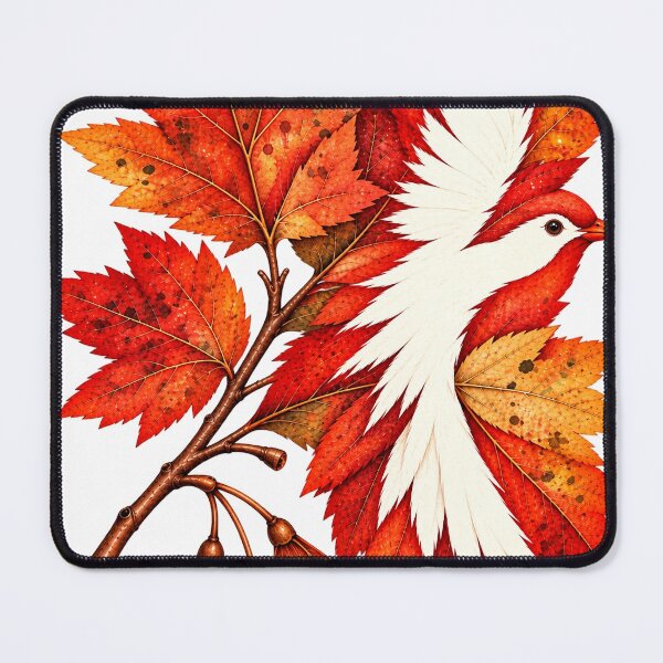 Item preview, Wings of Autumn | Hidden Bird Autumn Leaf Art | Norvian designed and sold by Norvian.