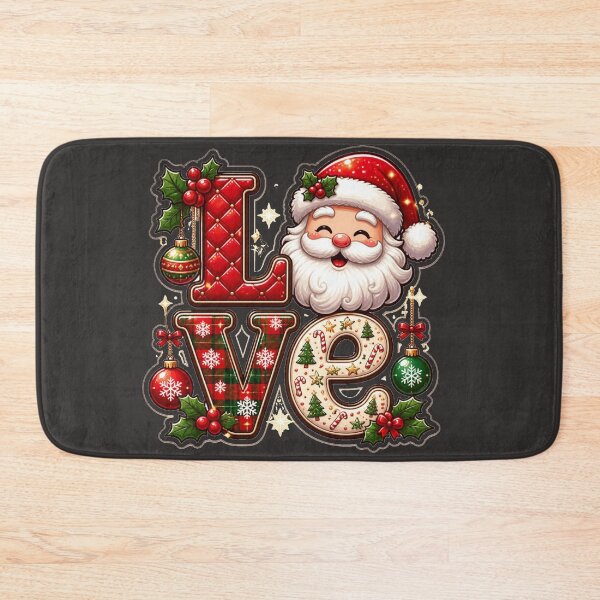 Item preview, Christmas LOVE Letters with Santa Claus designed and sold by MargaretPolanco.
