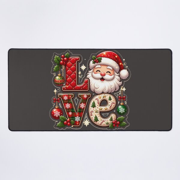 Item preview, Christmas LOVE Letters with Santa Claus designed and sold by MargaretPolanco.