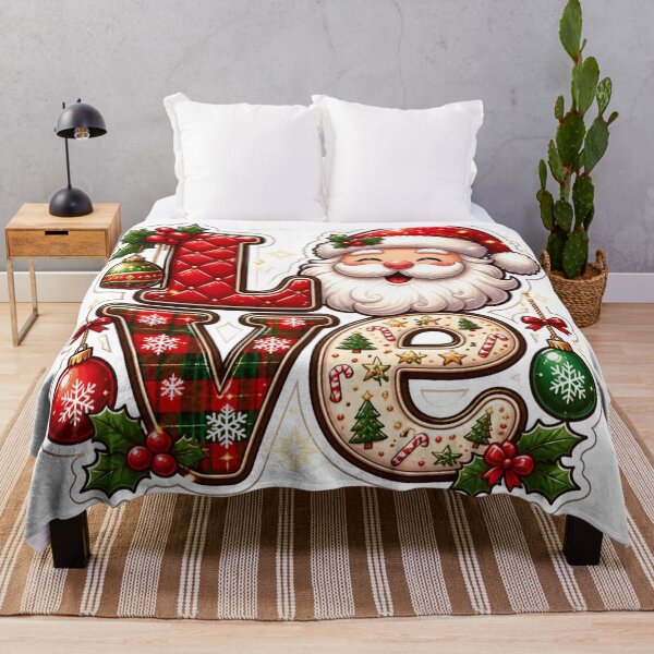 Item preview, Christmas LOVE Letters with Santa Claus designed and sold by MargaretPolanco.