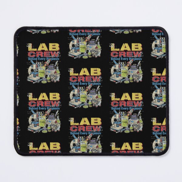 Item preview, Lab Crew Behind Every Diagnosis Medical Laboratory Scientist Vintage Tech Graphic designed and sold by Fatherday.