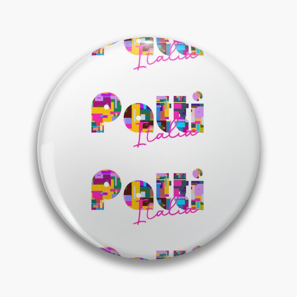 Item preview, Patti, Messina, Italy, Italia, colorful typography design for travellers designed and sold by Wanderful-roads.