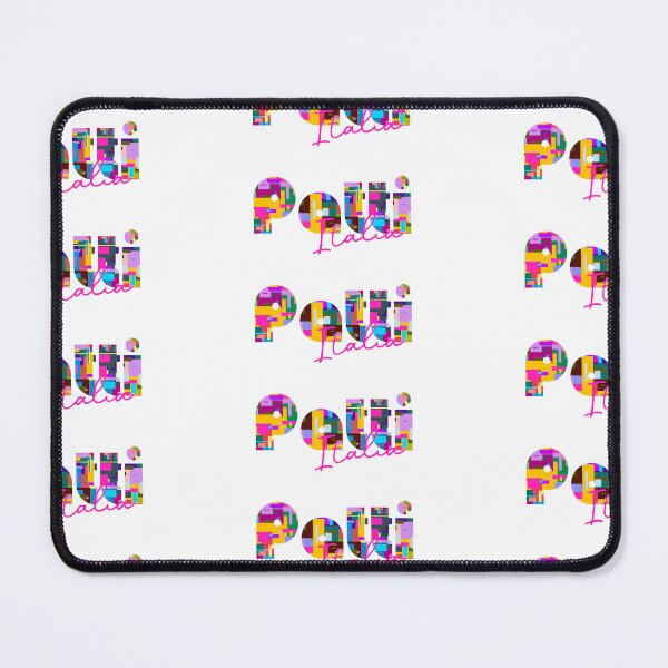 Item preview, Patti, Messina, Italy, Italia, colorful typography design for travellers designed and sold by Wanderful-roads.