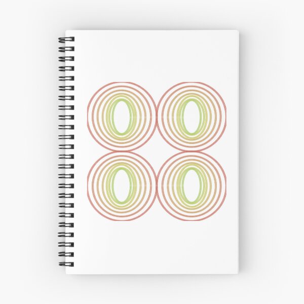 Item preview, Earthy Retro Concentric Wave Circles Art designed and sold by FoxPix.