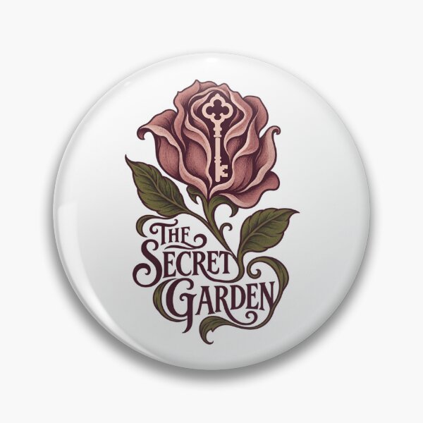 Item preview, The Secret Garden – Mauve Rose Key designed and sold by Fenay Designs.