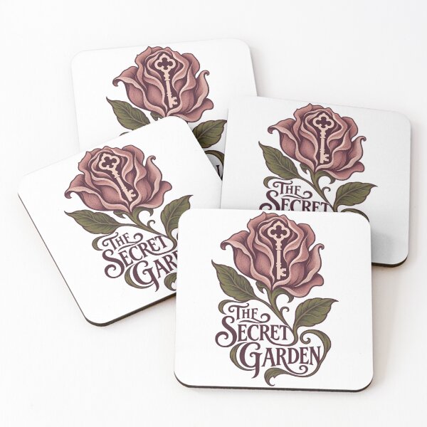 Item preview, The Secret Garden – Mauve Rose Key designed and sold by Fenay Designs.