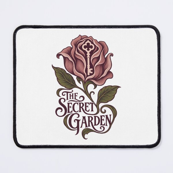 Item preview, The Secret Garden – Mauve Rose Key designed and sold by Fenay Designs.