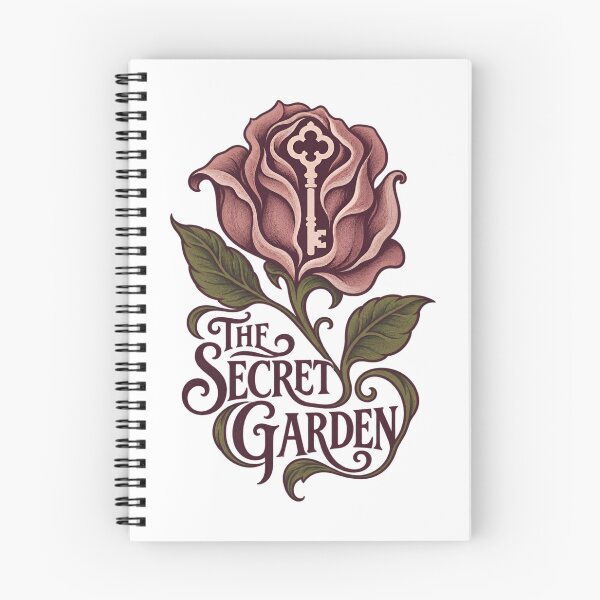 Item preview, The Secret Garden – Mauve Rose Key designed and sold by Fenay Designs.