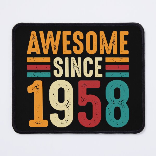 Item preview, Awesome Since 1958 Birthday Born In 1958 Men Women designed and sold by SofiBlair.
