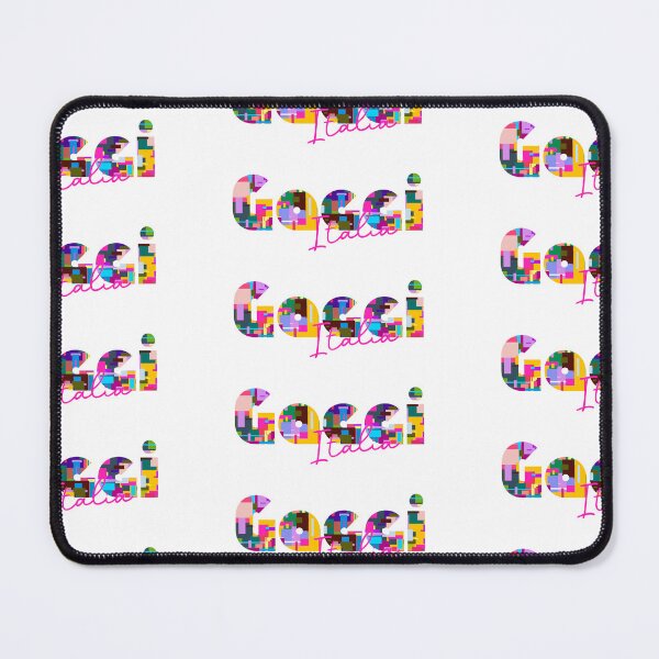 Item preview, Gaggi, Messina, Italy, Italia, colorful typography design for travellers designed and sold by Wanderful-roads.