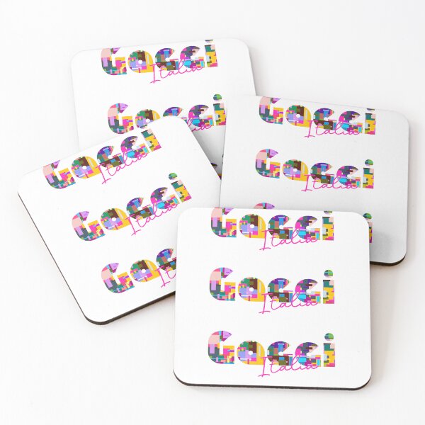 Item preview, Gaggi, Messina, Italy, Italia, colorful typography design for travellers designed and sold by Wanderful-roads.