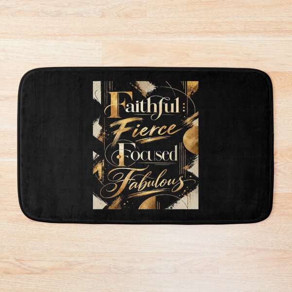 Item preview, faith fierce focused fabulous  designed and sold by OCD_JESSICA.