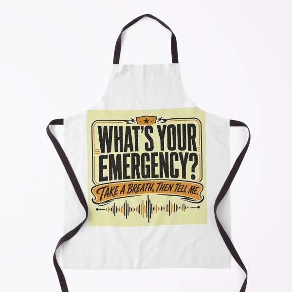 Item preview, What's Your Emergency Take A Breath Dispatcher designed and sold by BoosterShop.