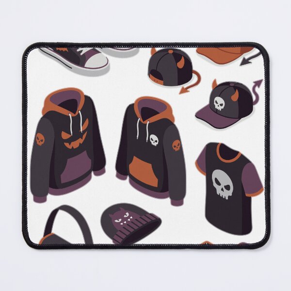 Item preview, Spooky Streetwear Apparel Icon Set designed and sold by Ranpict.