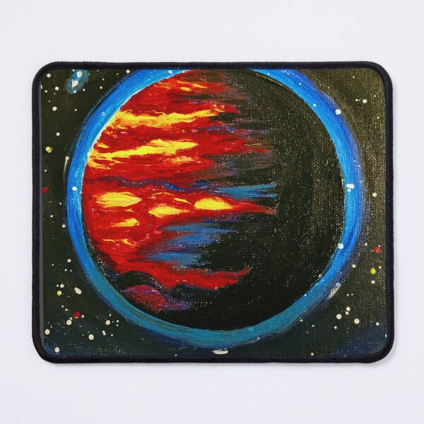Item preview, Zyndron-7 -Planet Portrait - Red & Blue World designed and sold by DreamTrek.