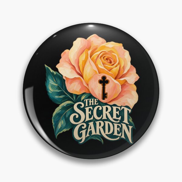 Item preview, The Secret Garden – Golden Rose Keyhole designed and sold by Fenay Designs.