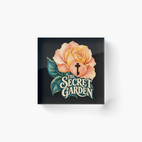 Item preview, The Secret Garden – Golden Rose Keyhole designed and sold by Fenay Designs.