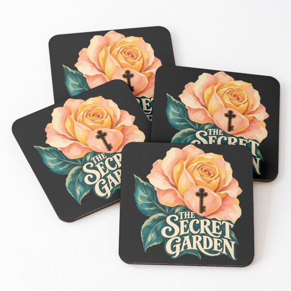 Item preview, The Secret Garden – Golden Rose Keyhole designed and sold by Fenay Designs.