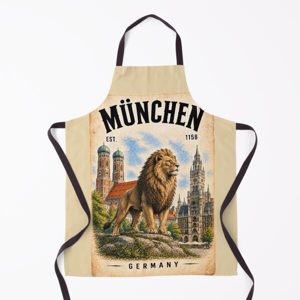 Item preview, Munich Vintage Germany Lion designed and sold by CUBE2024.