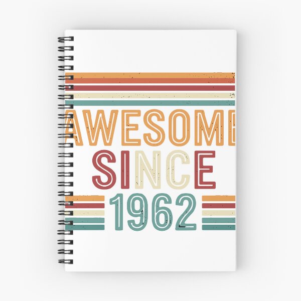 Item preview, Awesome Since 1962 Birthday Vintage Retro Original  designed and sold by SofiBlair.