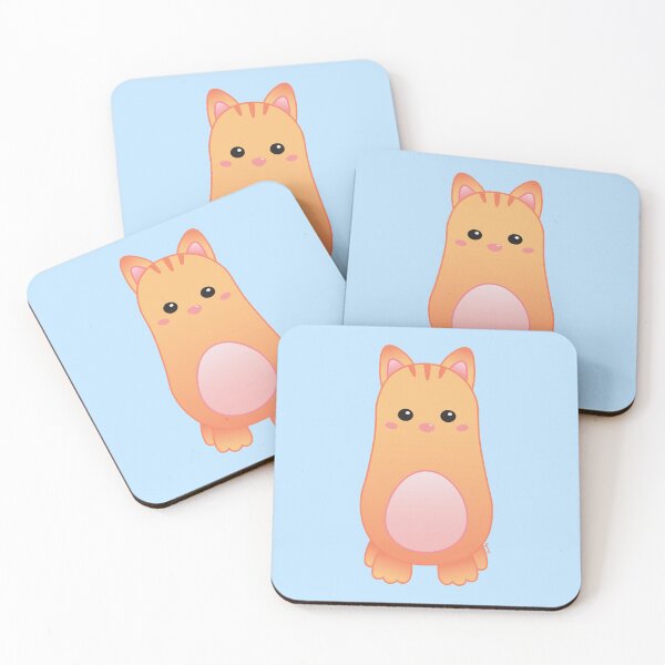 Item preview, Cute Pastel Baby Orange Cat - Kawaii Chibi illustration designed and sold by Agamaji.