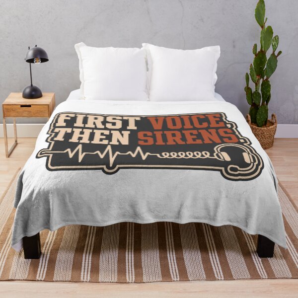 Item preview, First Voice Then Sirens 911 Dispatcher Shirt designed and sold by BoosterShop.