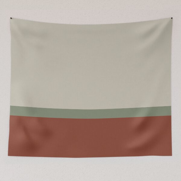 Item preview, Minimalist Earth Tone Geometric Block Design designed and sold by The Zany Paintbrush | Home Decor | Apparel | Accessories.