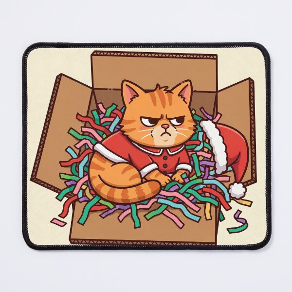 Item preview, Grumpy Cat Dad Christmas: Wrapping Paper Wrecker designed and sold by Odd-jack.