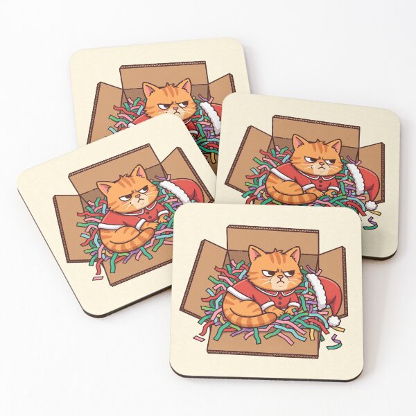 Item preview, Grumpy Cat Dad Christmas: Wrapping Paper Wrecker designed and sold by Odd-jack.