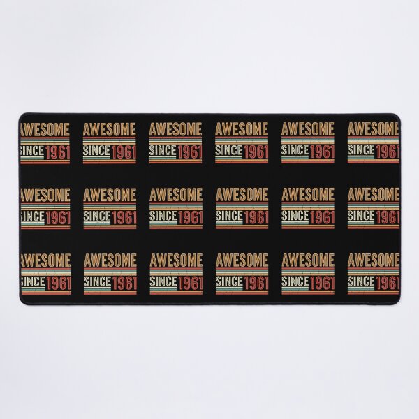 Item preview, Awesome Since 1961 Vintage Birthday Present Born In 1961 designed and sold by SofiBlair.