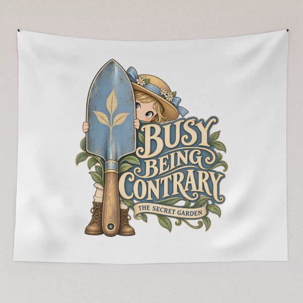 Item preview, The Secret Garden – Busy Being Contrary designed and sold by Fenay Designs.