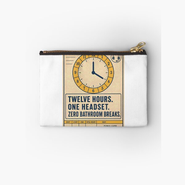 Item preview, Twelve Hours One Headset Zero Bathroom Breaks designed and sold by BoosterShop.