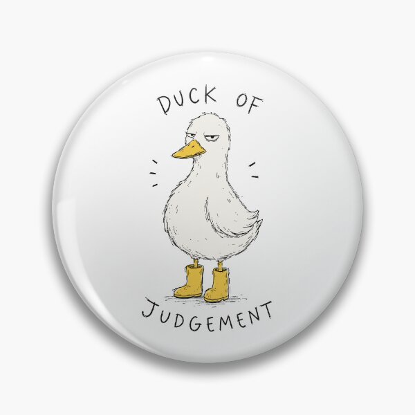 Item preview, Duck of Judgement designed and sold by LunarDesignzz.