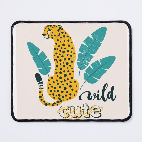 Item preview, Wild and Cute Leopard Jungle Palm Leaf designed and sold by loirestore.