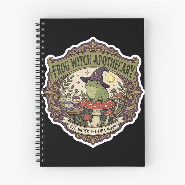 Item preview, Frog Witch Apothecary - Cottagecore Goblincore Frog designed and sold by Ridahh.