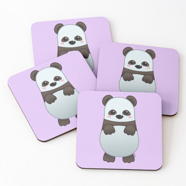Item preview, Cute Pastel Baby Panda - Kawaii Chibi illustration designed and sold by Agamaji.