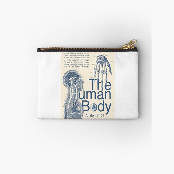Item preview, Vintage Blue Human Anatomy Illustration Collage designed and sold by WATEKE.